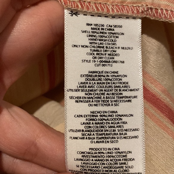 Joie Striped Button Front Dress 💕🤍⭐️ - Picture 8 of 8